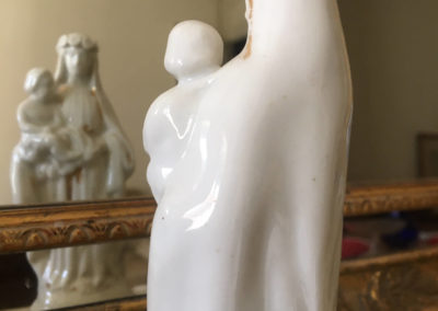 Vierge porcelaine Vieux Paris